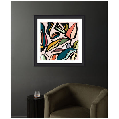 Fanciful Ficus SQ Expansion by Alicia Bock Framed Wall Art Print