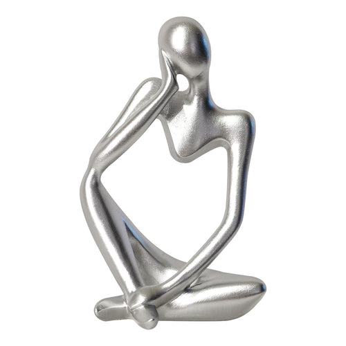 Abstract Thinker Sculpture | Modern Decorative Figurine for Home