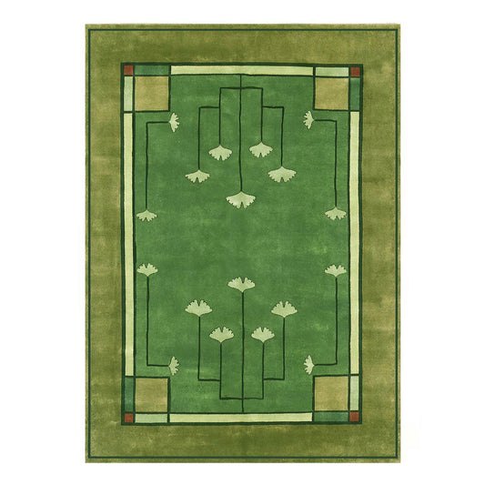Arts and Crafts Collection Area Rug Ultra Soft Washable Rug, Non Slip Area Rug Indoor, Stain Resistant Rugs for Living Room Bedroom Vintage Home Decor