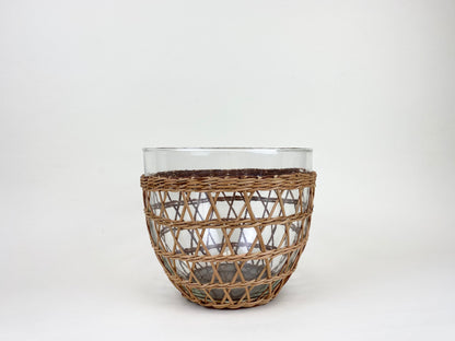 Rattan Cage Large Bowl