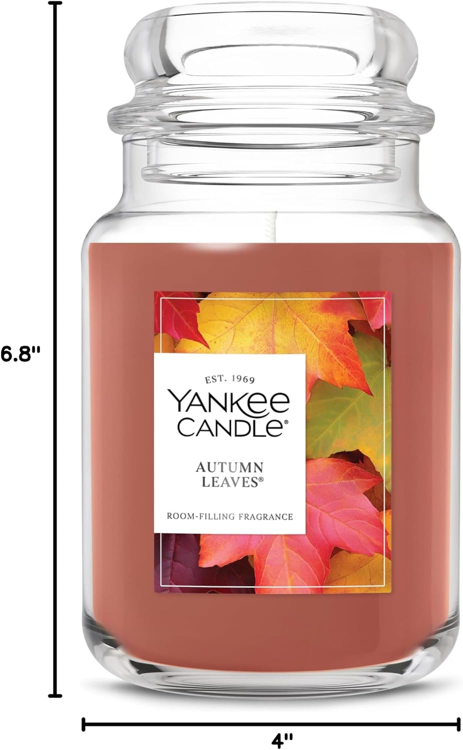 Yankee Candle Spiced Pumpkin Scented Candle, 22oz Large Jar