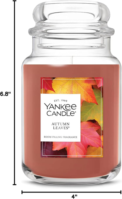 Yankee Candle Spiced Pumpkin Scented Candle, 22oz Large Jar