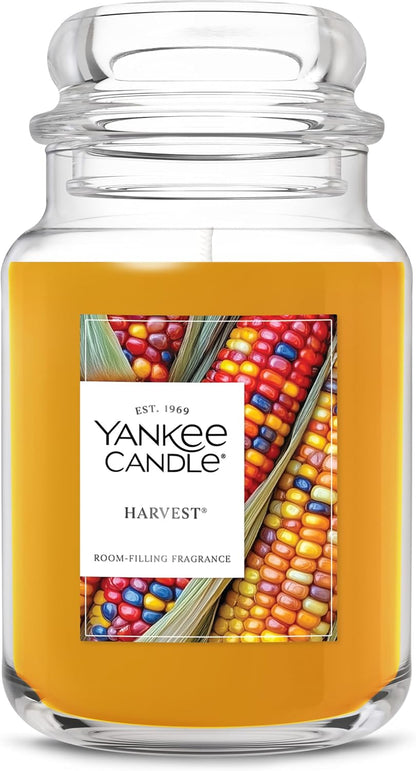 Yankee Candle Spiced Pumpkin Scented Candle, 22oz Large Jar