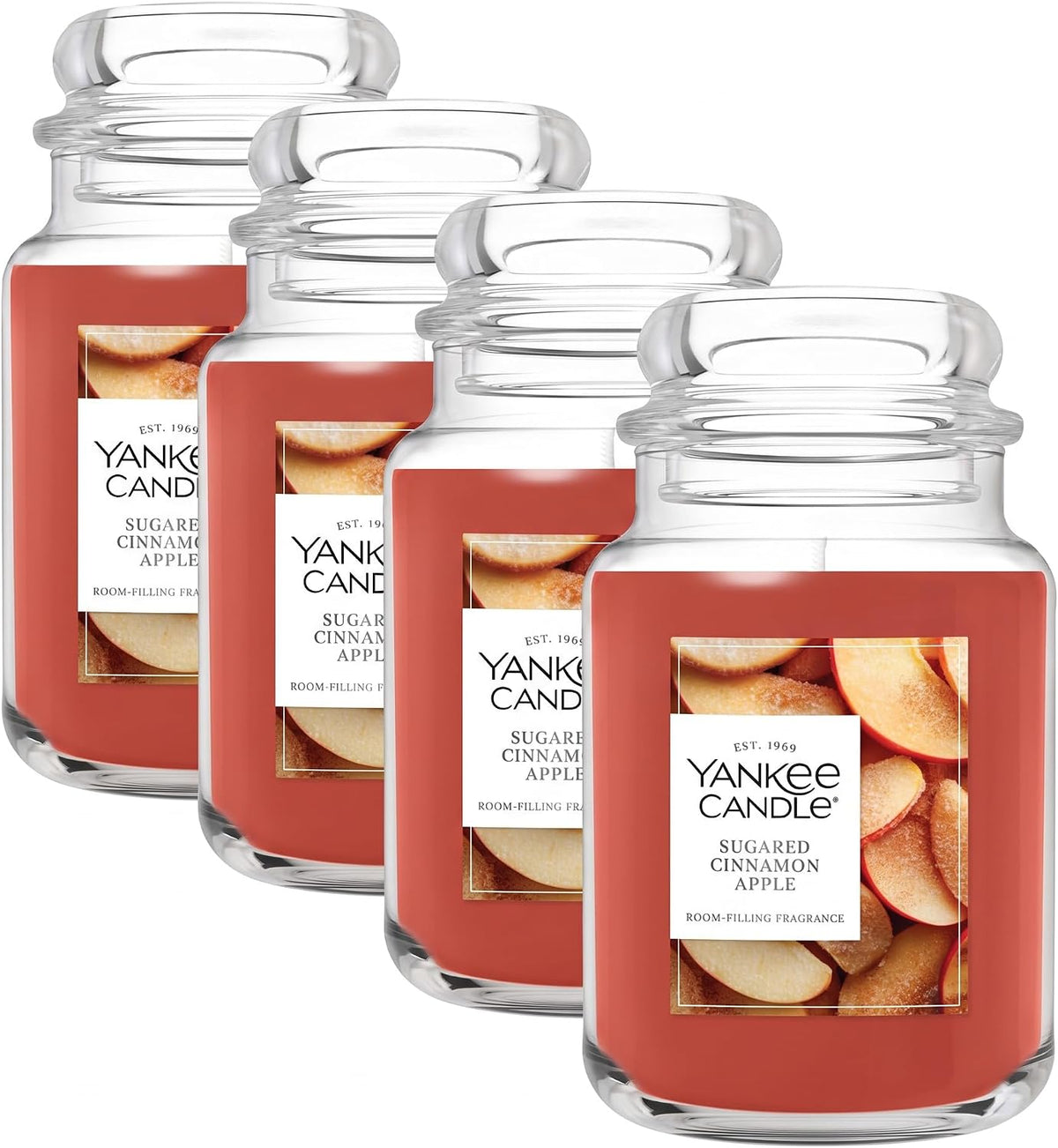 Yankee Candle Spiced Pumpkin Scented Candle, 22oz Large Jar