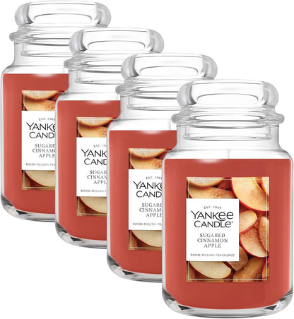 Yankee Candle Spiced Pumpkin Scented Candle, 22oz Large Jar