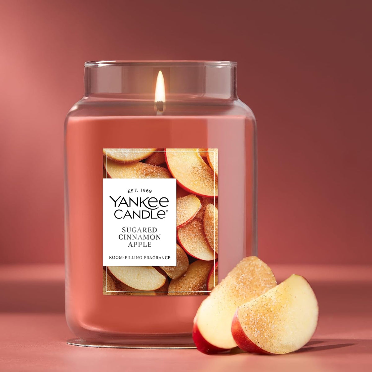 Yankee Candle Spiced Pumpkin Scented Candle, 22oz Large Jar