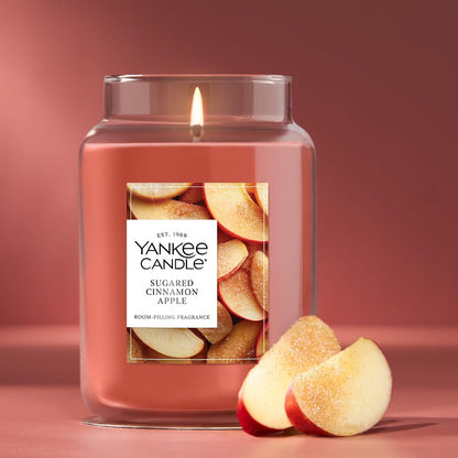 Yankee Candle Spiced Pumpkin Scented Candle, 22oz Large Jar
