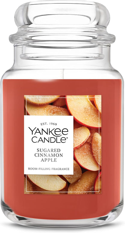 Yankee Candle Spiced Pumpkin Scented Candle, 22oz Large Jar