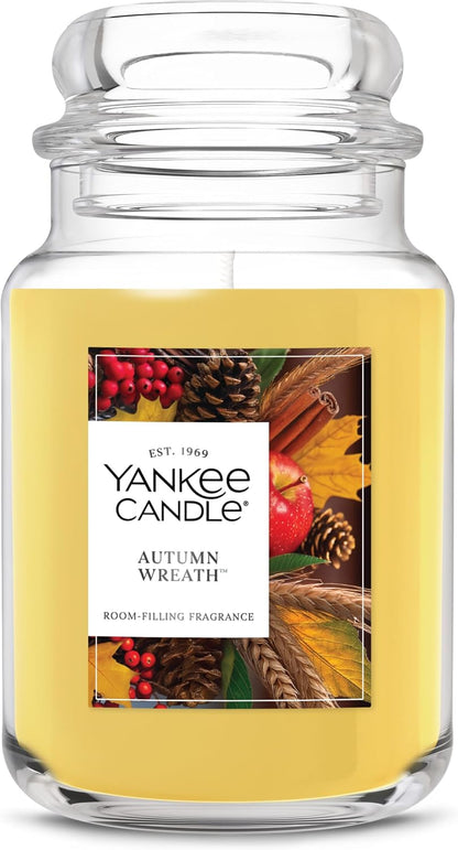 Yankee Candle Spiced Pumpkin Scented Candle, 22oz Large Jar