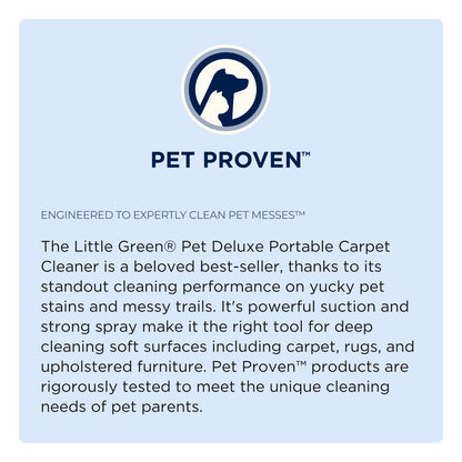 BISSELL Little Green Mini Portable Carpet Cleaner, 4075