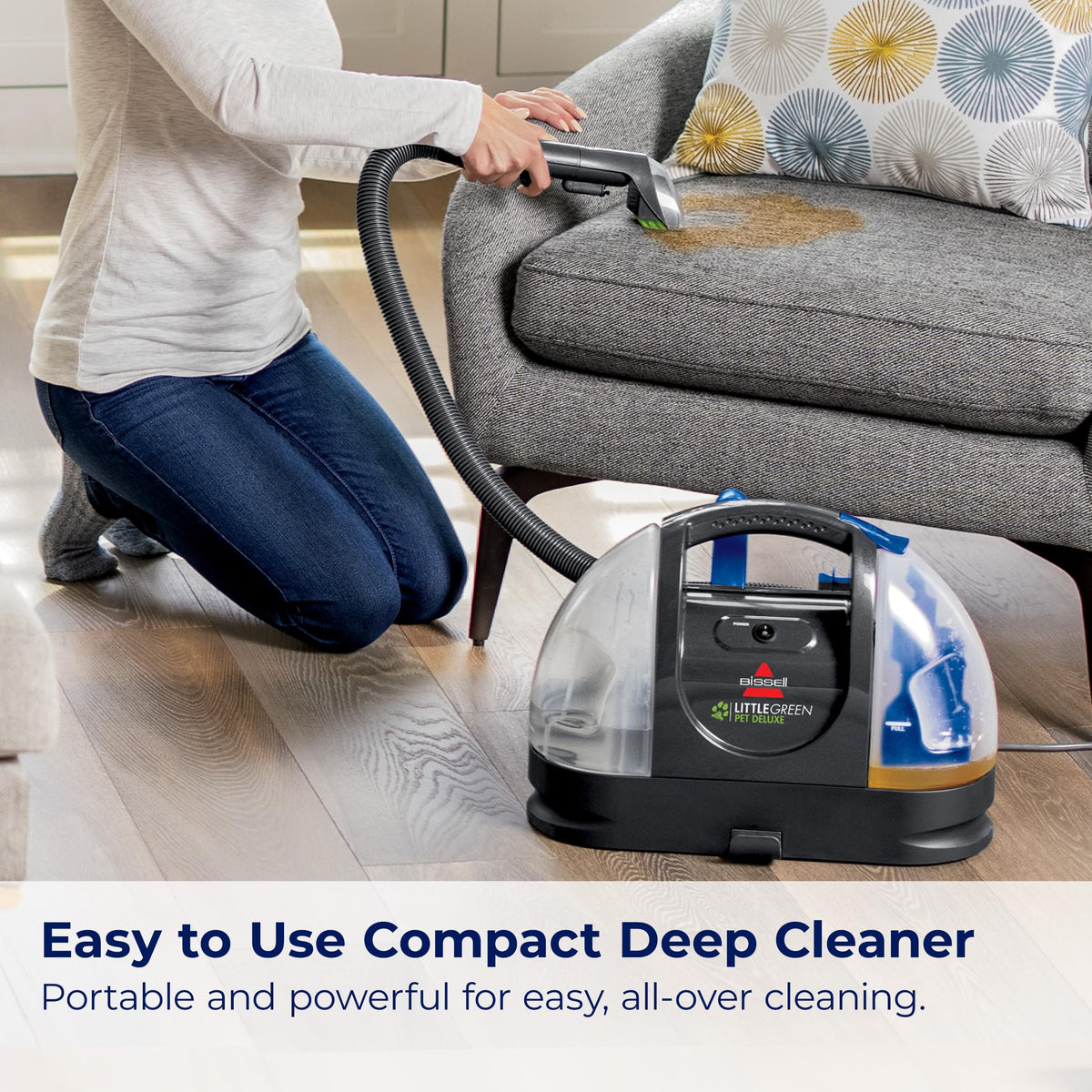 BISSELL Little Green Mini Portable Carpet Cleaner, 4075