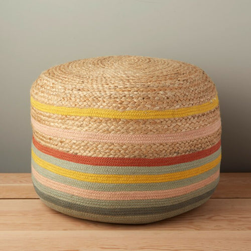 Noe Jute Pouf