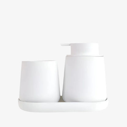BosilunLife Rubber Paint Liquid Bathroom Accessories Set Recycled Ceramic Eco-Clay