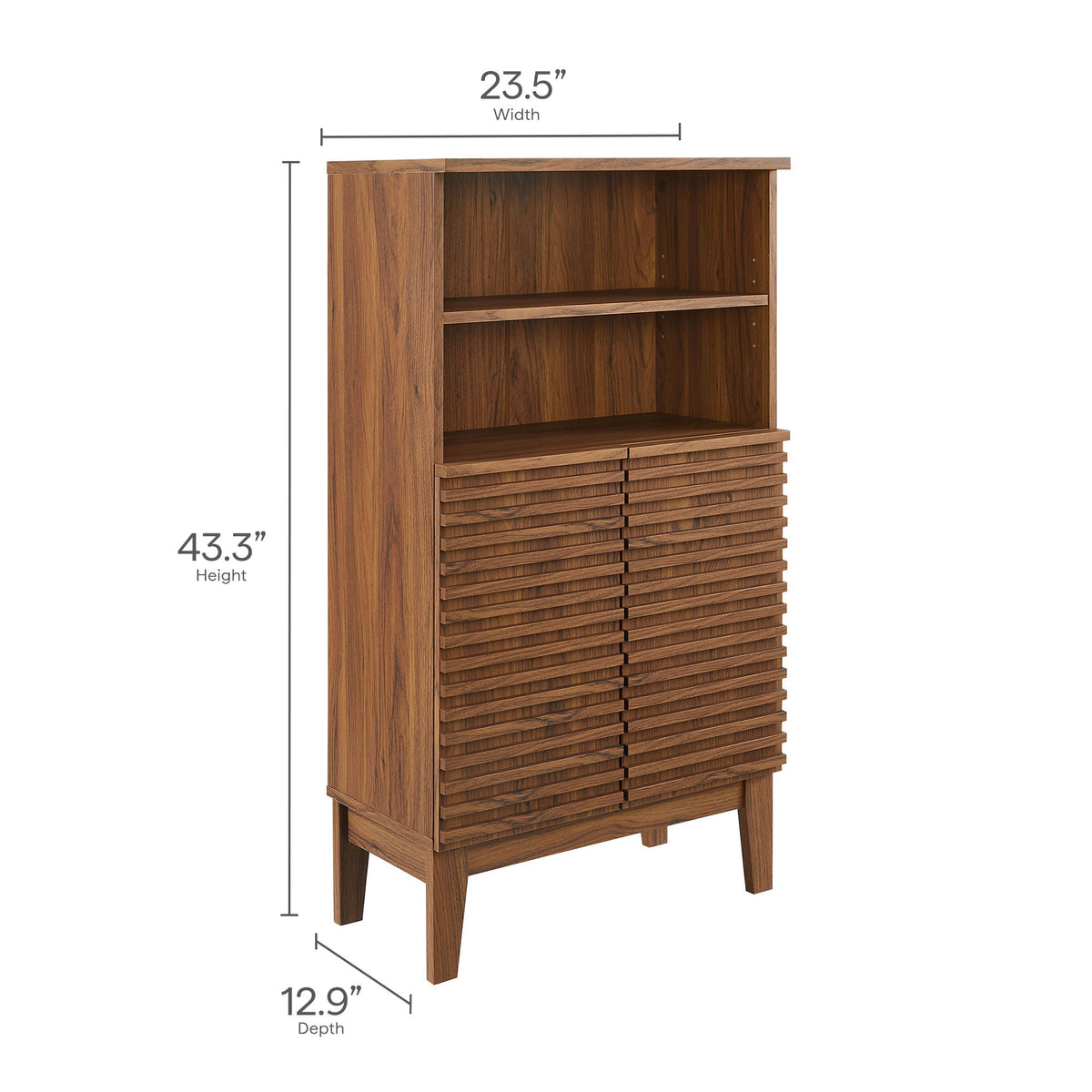 Render Freestanding Bathroom Storage Cabinet by Modway