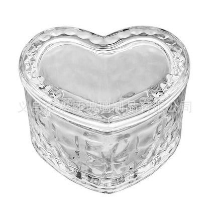 Heart Glass Storage Box