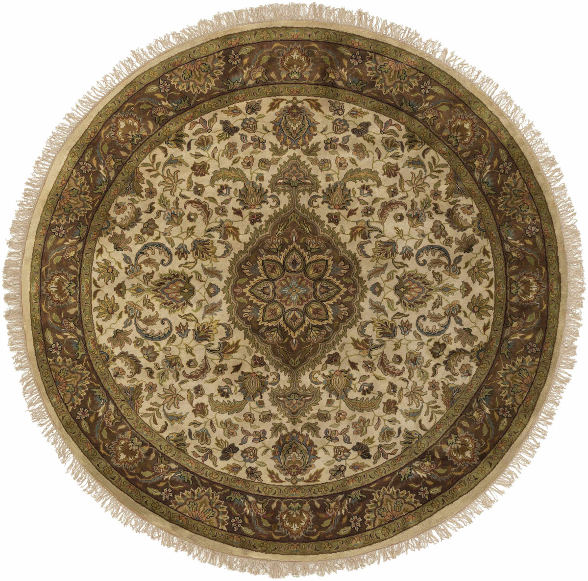 Azalia Premium Wool 8' Round Rug - Clearance