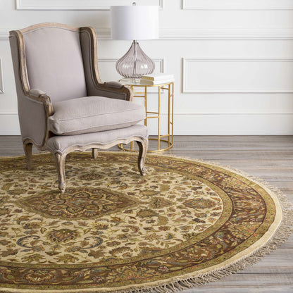 Azalia Premium Wool 8' Round Rug - Clearance