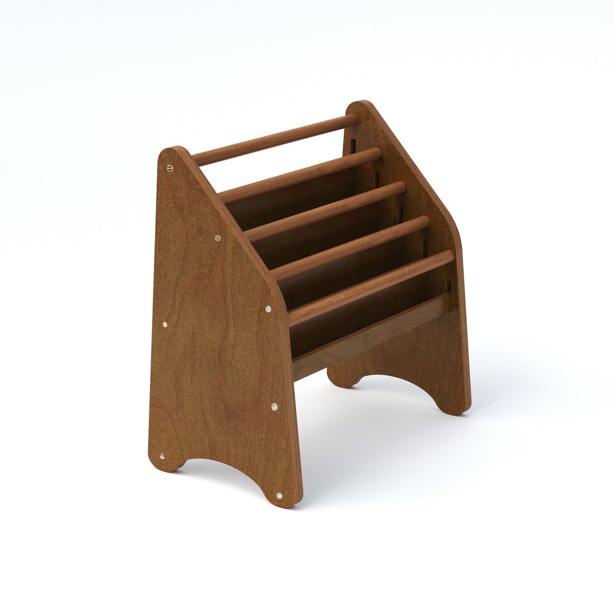 Wooden Montessori Bookshelf Natural (B2B)