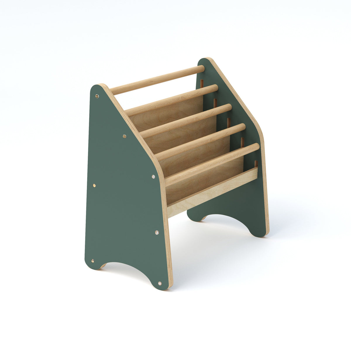 Wooden Montessori Bookshelf Natural (B2B)