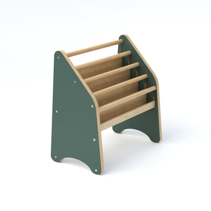 Wooden Montessori Bookshelf Natural (B2B)