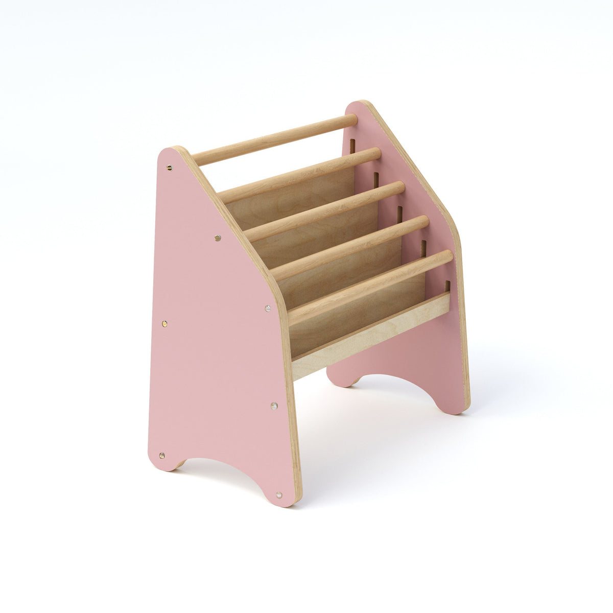 Wooden Montessori Bookshelf Natural (B2B)
